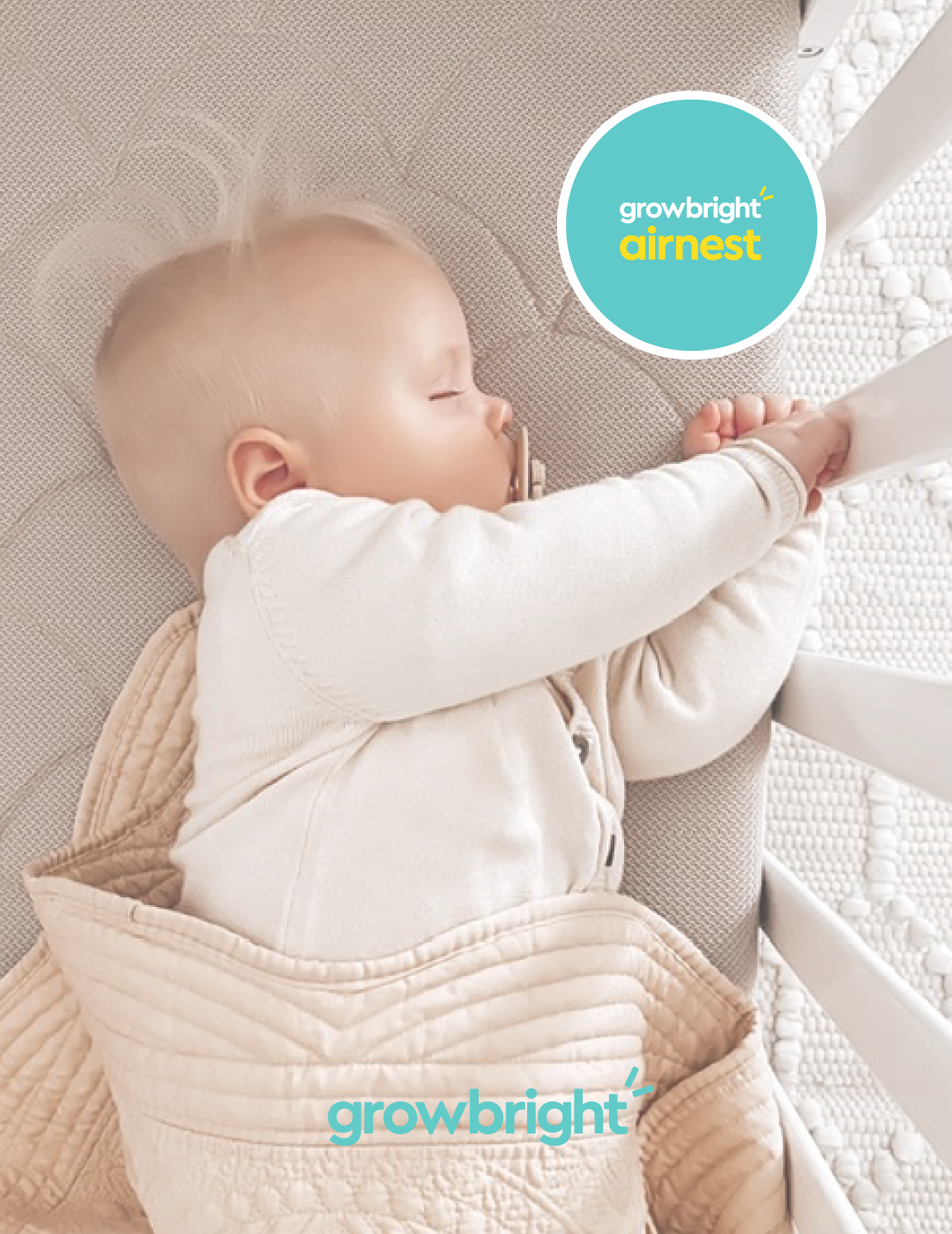 airnest Mattress, Swaddle & Sheet Set Bundle
