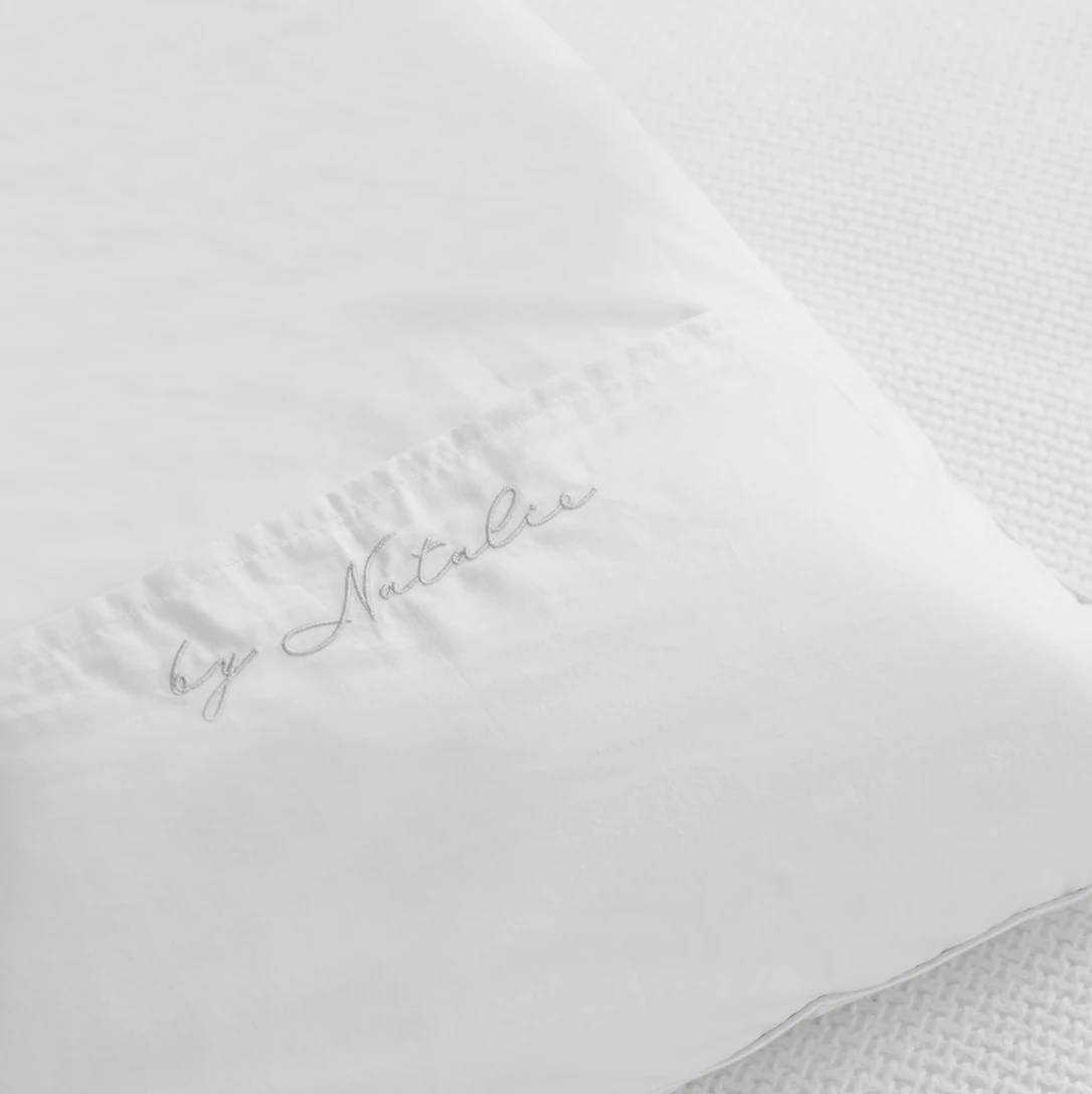 Luxury Sleep Trio: Cooling Memory Foam Pillow, Silk Pillowslip + Goose Down Topper