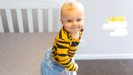 Guest Blog: Has your baby started standing in their cot? The Sleep Teacher gives her advice!