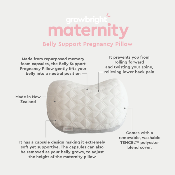 Belly Support Pillow Shop Online – GrowbrightNZ