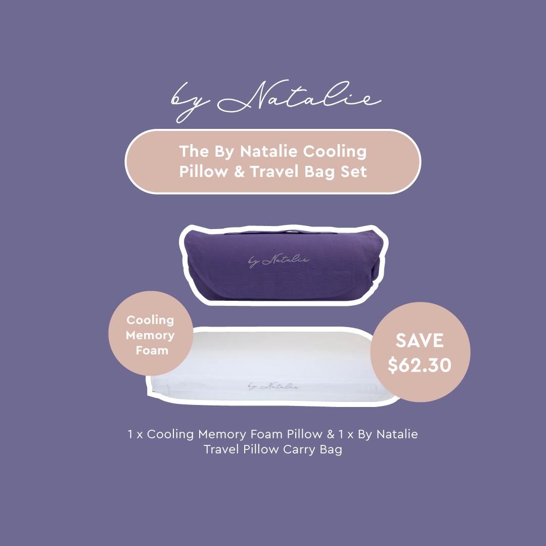 Cooling Pillow & Travel Bag Set