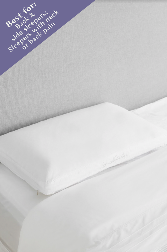 The Dreamy Duo: Gel Memory Foam Pillows & Silk Pillowslips Duo - Save $197!