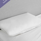 Luxury Sleep Trio: Cooling Memory Foam Pillow, Silk Pillowslip + Goose Down Topper